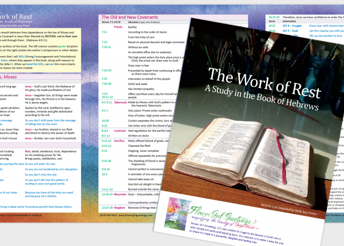 The Work of Rest — A Study in the Book of Hebrews 