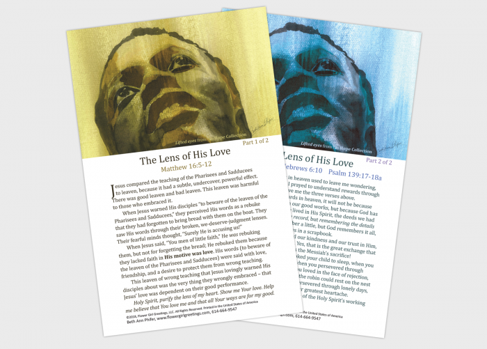 Devotion Insert – The Lens of His Love Devotion Insert – The Lens of His Love