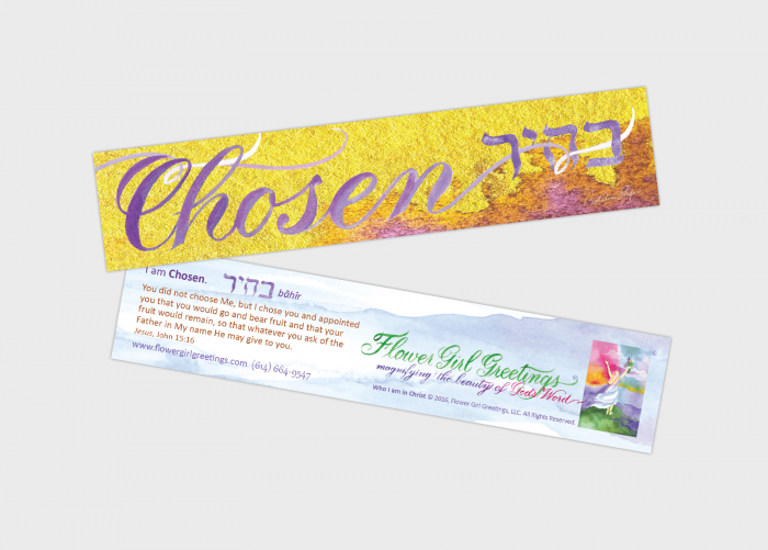 Bookmark–I am Chosen