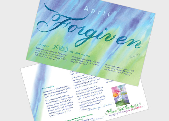 I am Forgiven (single card)