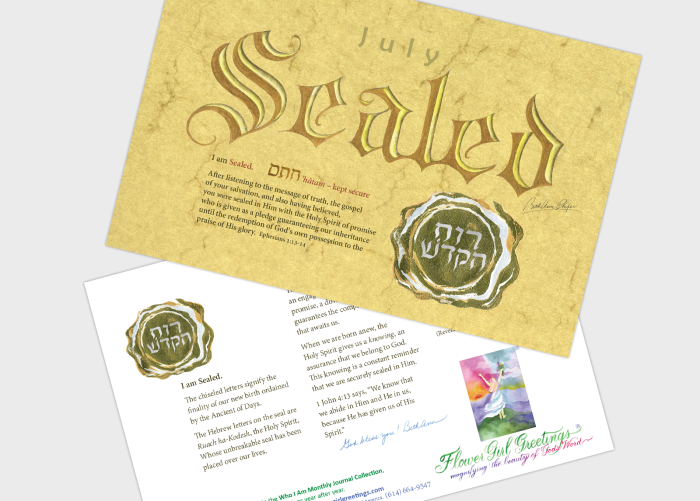 I am Sealed (single card)