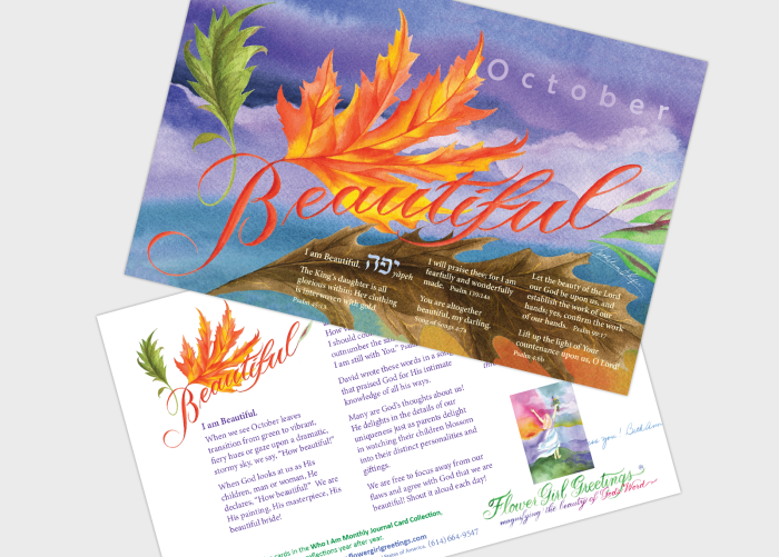 I am Beautiful (single card)