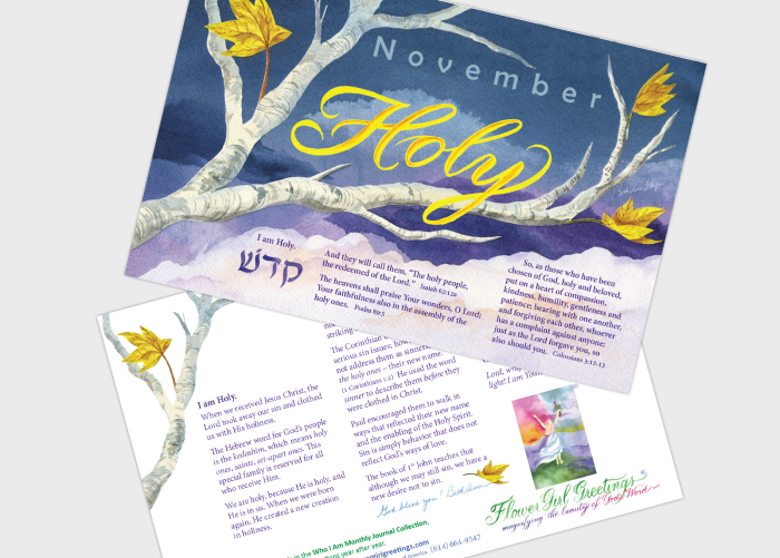 I am Holy (single card)